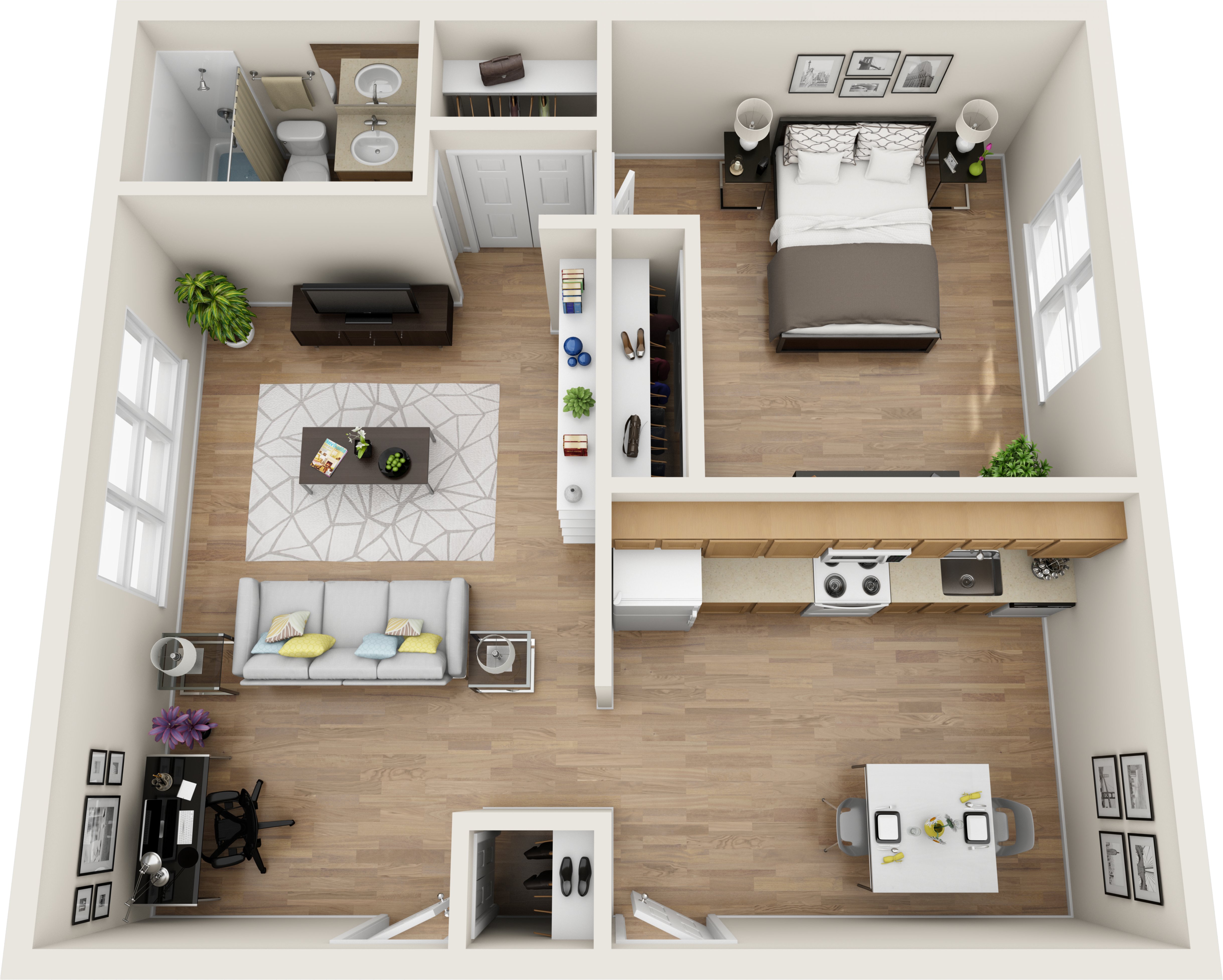One Bedroom Premium